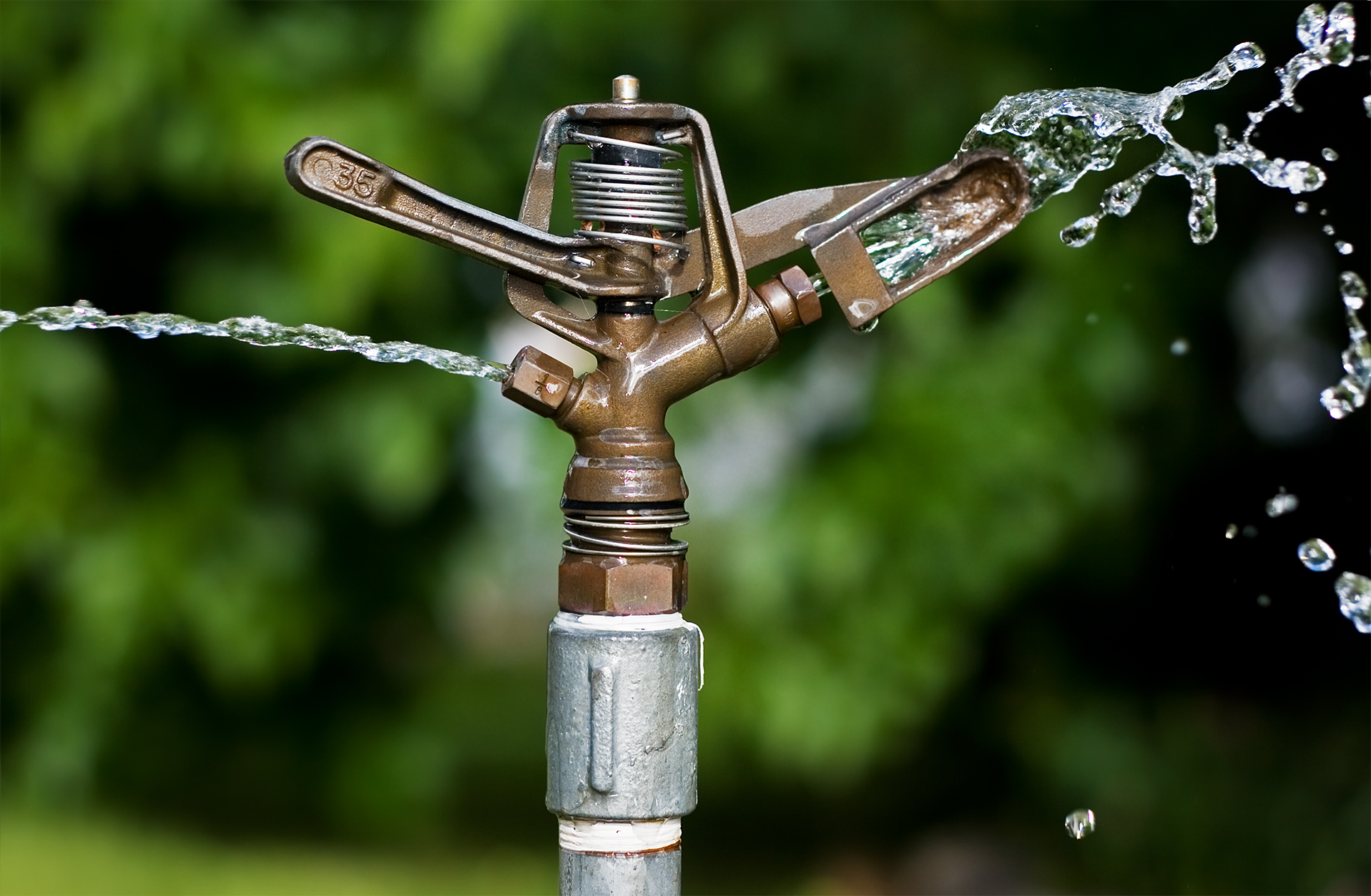 Irrigation sprinkler installation Pretoria
